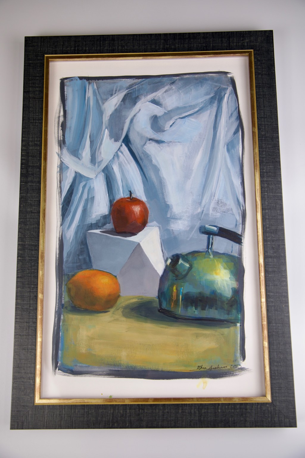 Still Life with Kettle and&nbsp;Fruit
