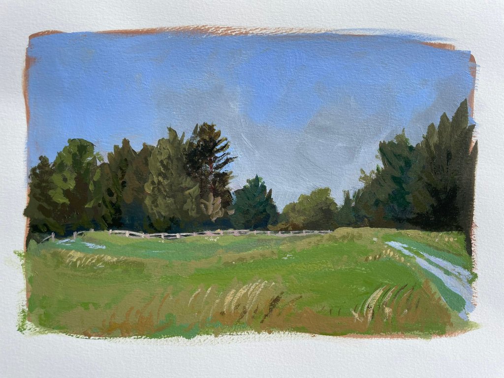 Landscape of Summer&nbsp;Field